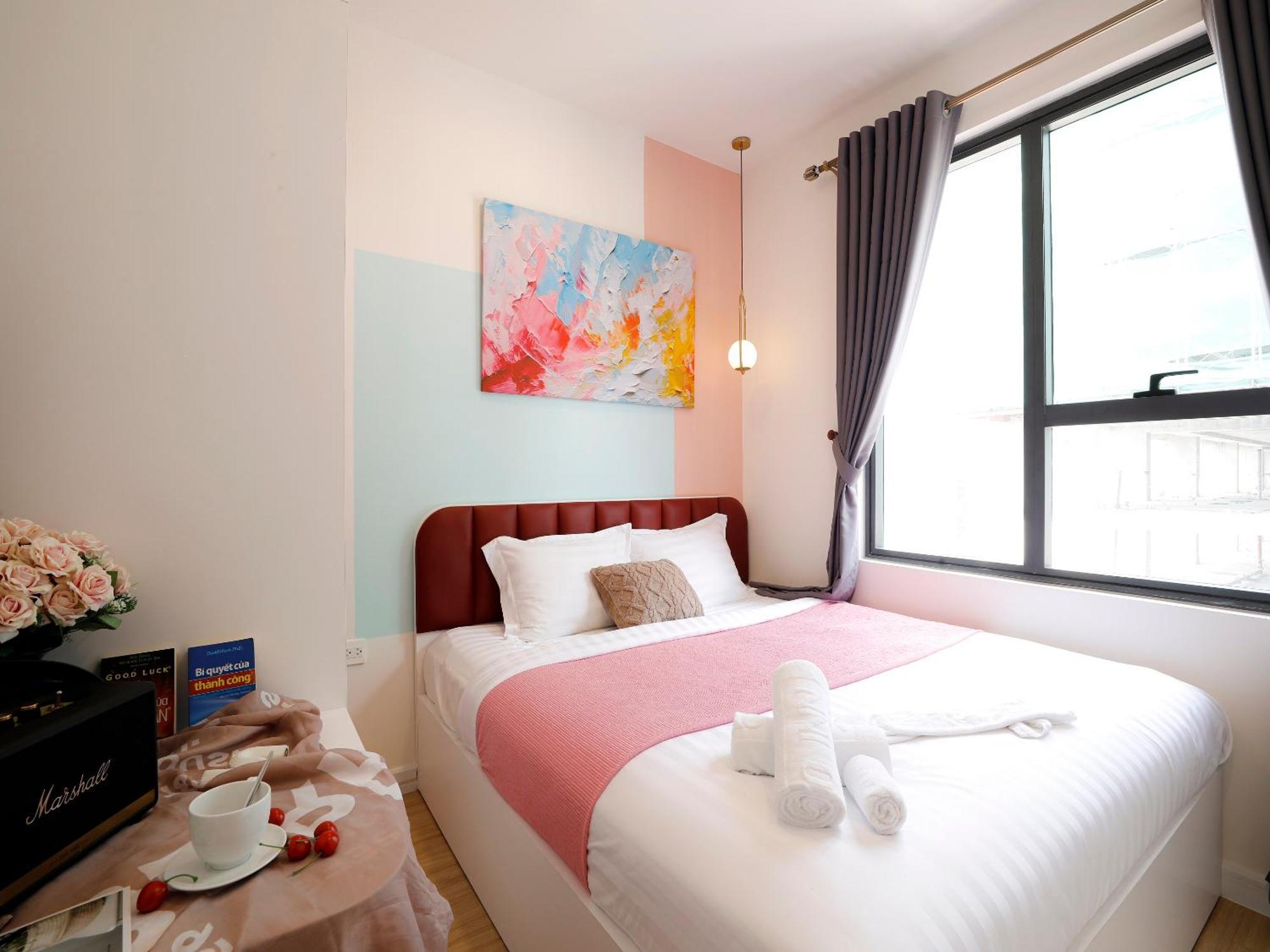 May Soho Saigon Serviced Apartment Ho Chi Minh-staden Rum bild