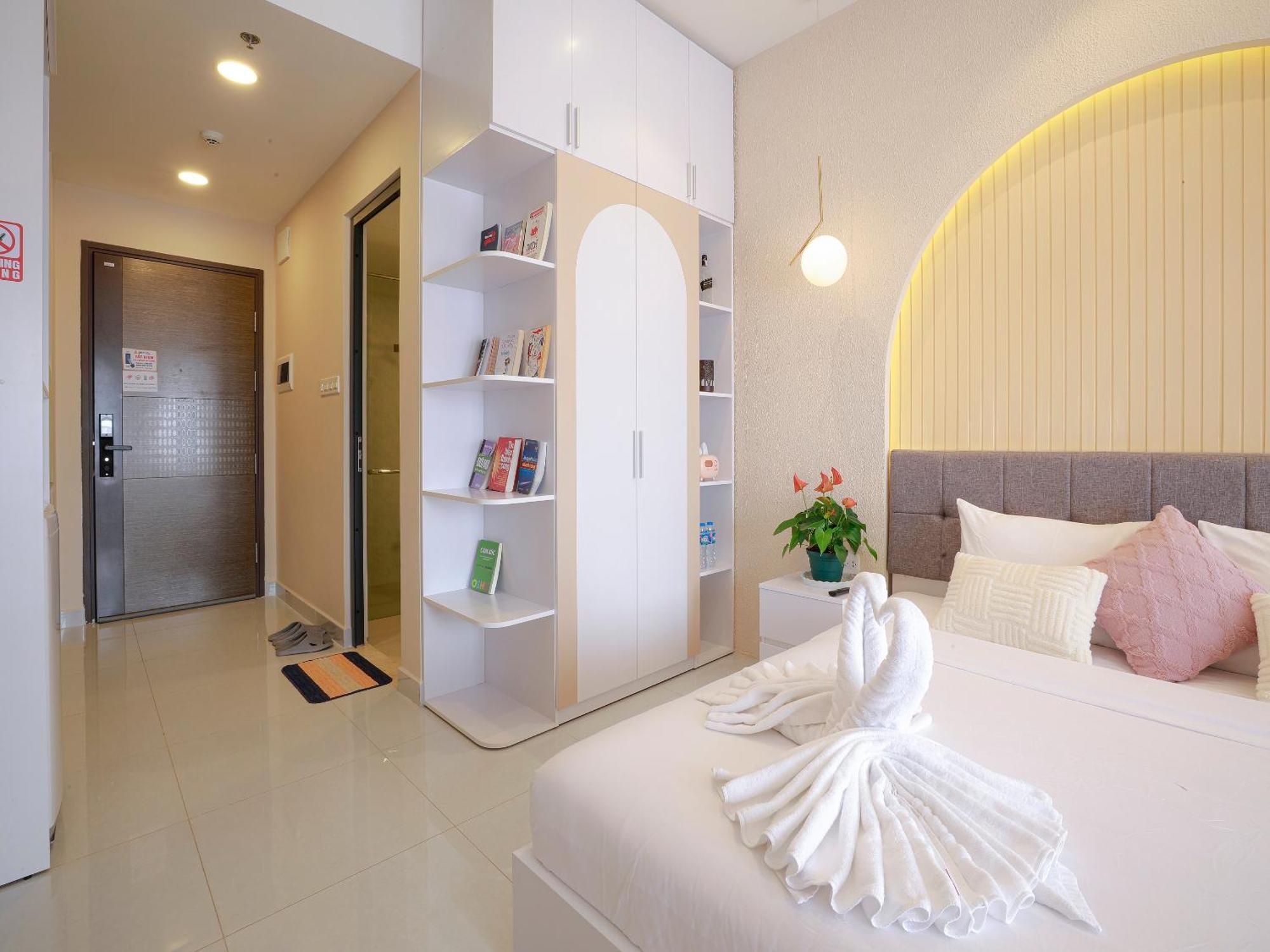 May Soho Saigon Serviced Apartment Ho Chi Minh-staden Rum bild