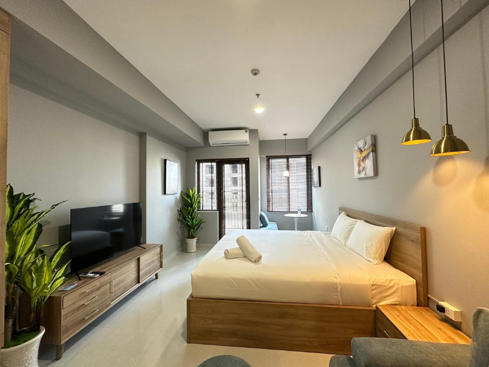 May Soho Saigon Serviced Apartment Ho Chi Minh-staden Rum bild