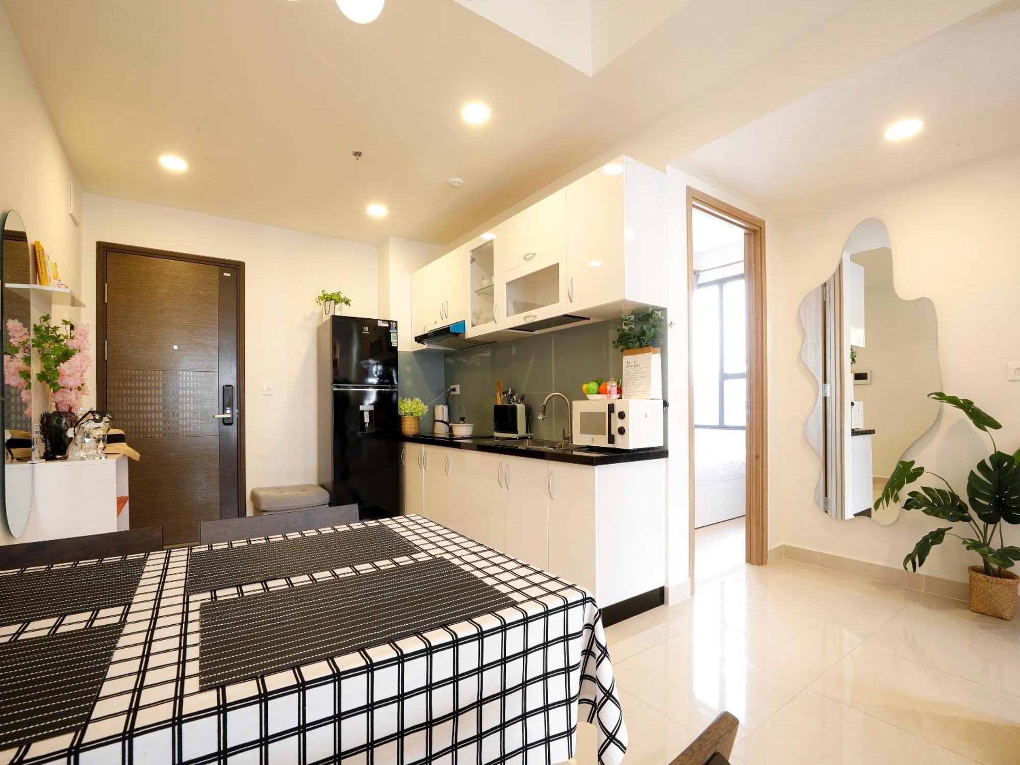 May Soho Saigon Serviced Apartment Ho Chi Minh-staden Rum bild